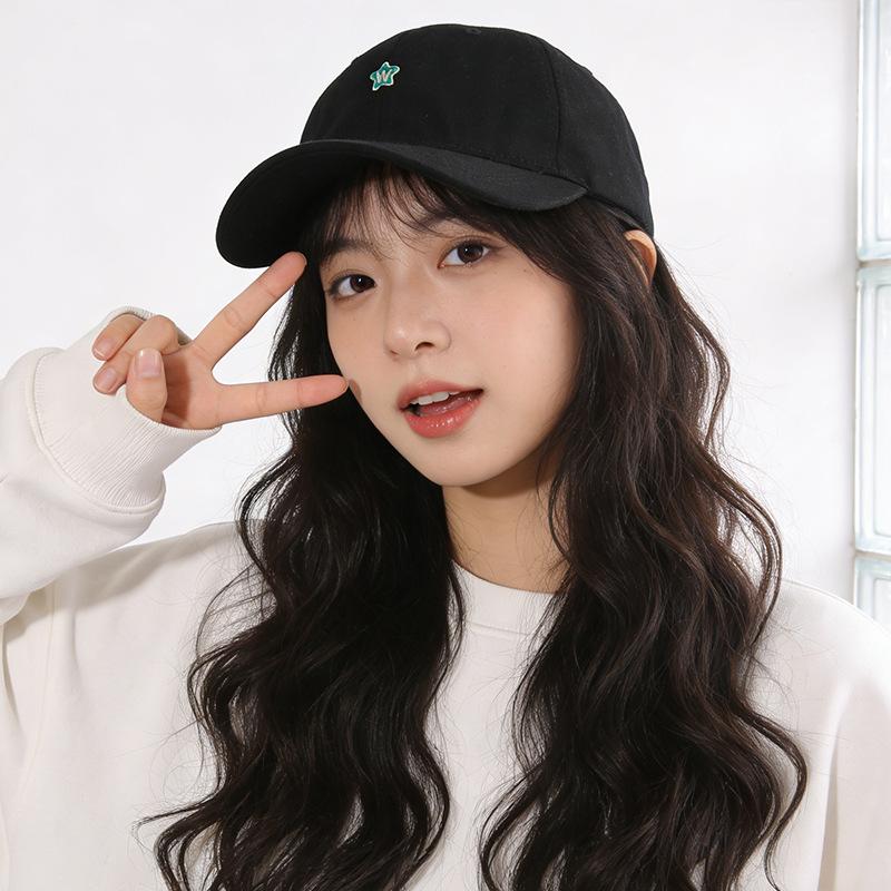 

Spring and summer casual versatile sunshade Korean version of the face peaked cap M（56-58cm）