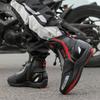 Leather motorcycle shoes motorcycle riding shoes male rider four seasons off-road motorcycle boots racing short boots four seasons motorcycle travel