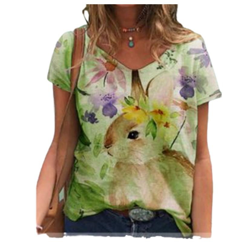 

Модные весенние блузки с принтом бабочек, футболки с коротким рукавом и V-образным вырезом, повседневные 8XL зелёный