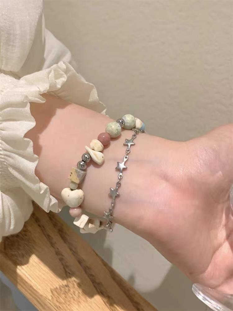 

Star Lightweight Fashionable Stone Bracelet For Women Summer 2024 Trend