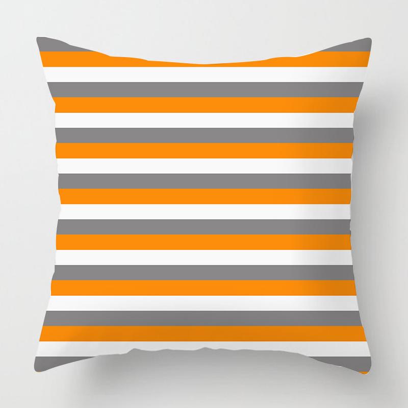 Nordic Orange Sweet Home Pillowcase Living Room Sofa Decoration Pillowcase Car Cushion Cover Home Decor