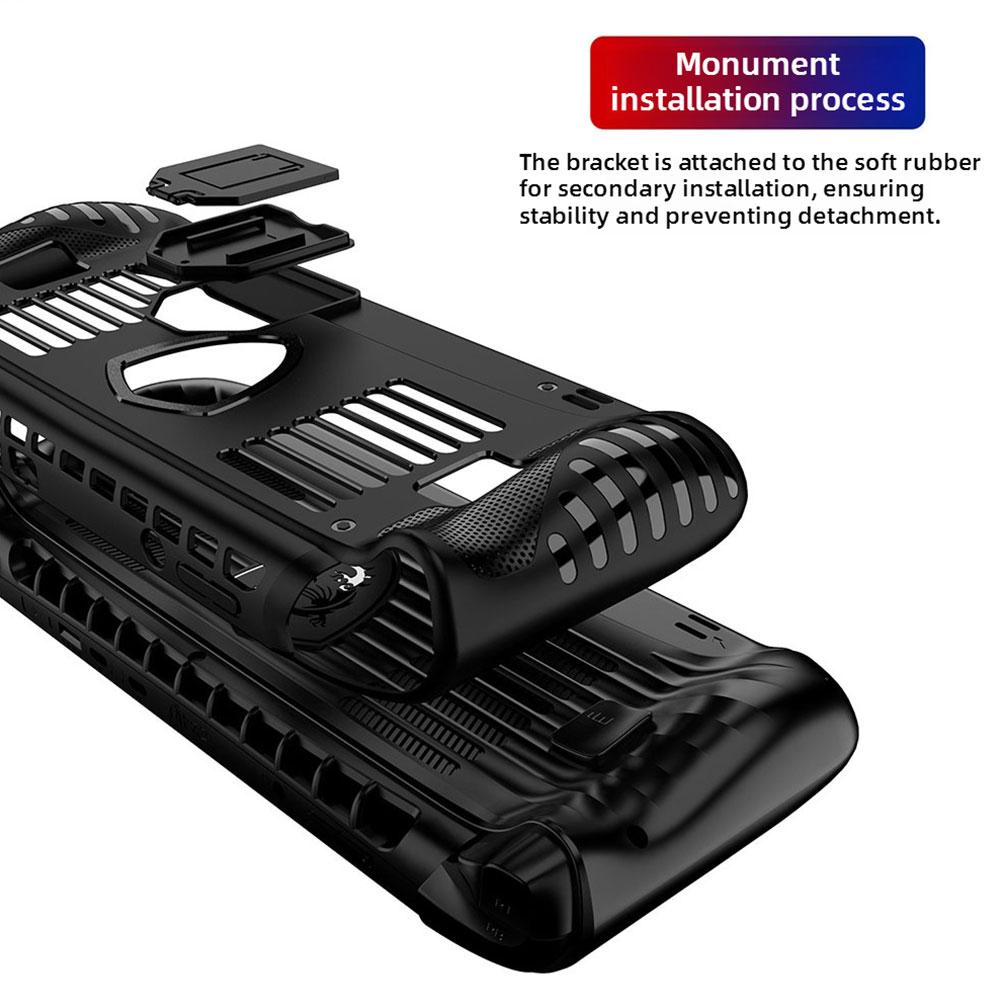Protective Case For MSI Claw 8 AI Handheld Game Console Claw TPU For MSI AI with Kickstand 8 Ca J2V4