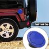 Blue Car Gas Filler Fuel Tank Cap for Jeep Wrangler JK Unlimited 2007-2018