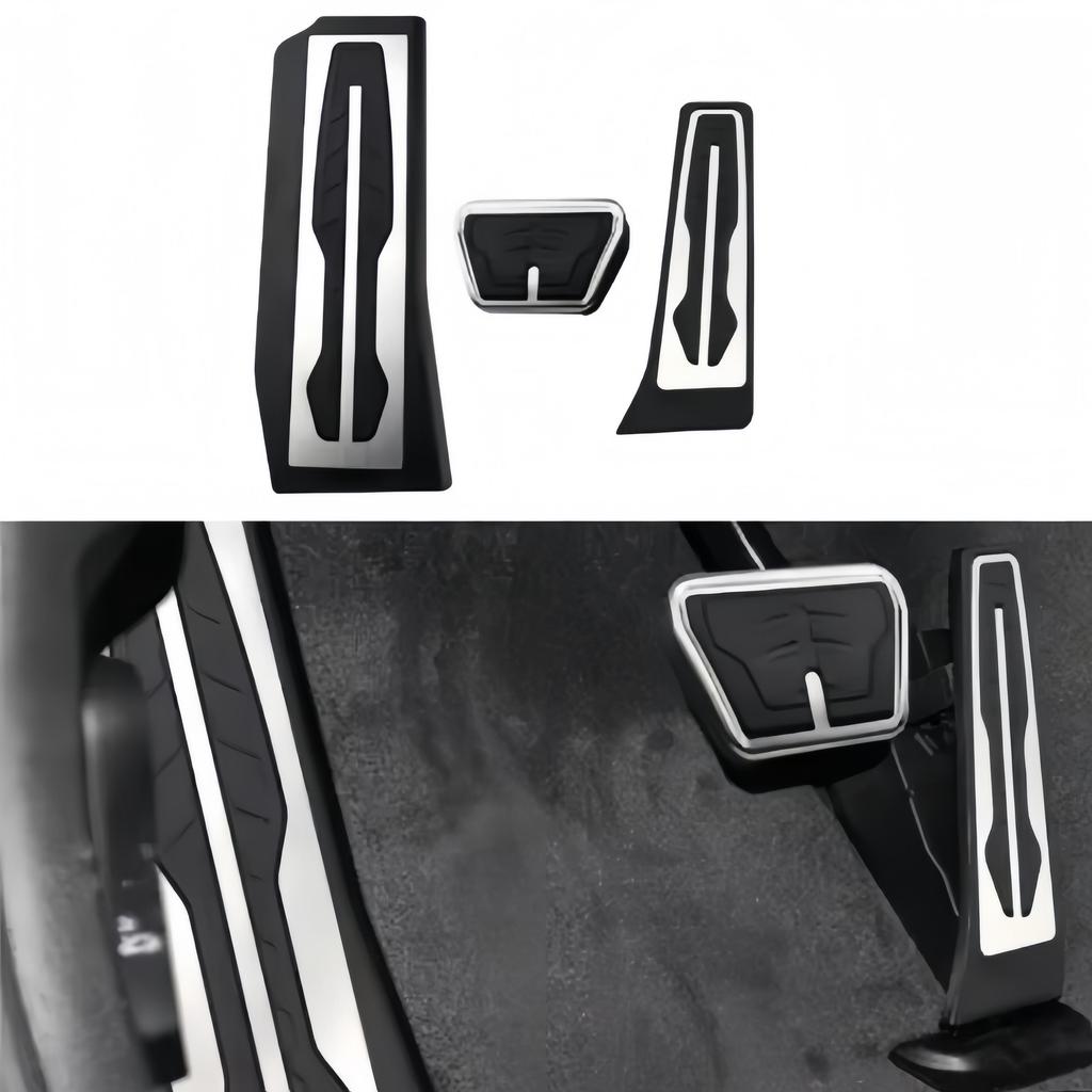 Car Pedal Cover For BMW G30 G31 New 5 Series 2017 2018 2019 2020 2021 2022 2023 Footrest Brake Gas Accelerator Pedal Pad Covers