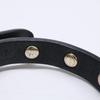 Valentino Garavani Rock Studs Leather Bracelet Black / goldUsed