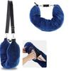 Fillable Travel Neck Pillow Skin Friendly Fabric Extra Storage Hold Clothes for Family Vacation Outdoor Activities Portable Pillow