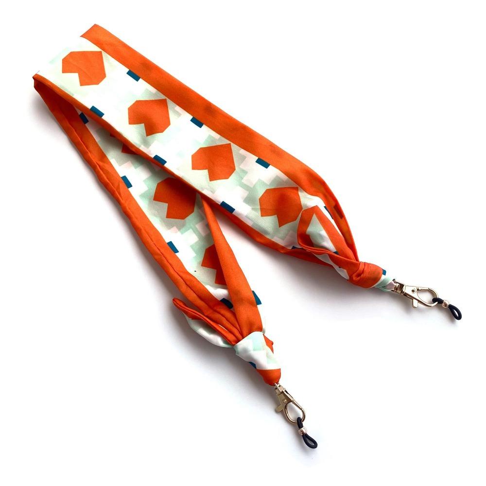 Nylon Rope Glasses Chain Windproof Mask Chain New Silk Scarf  Women