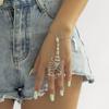 Bracciale Dito Scorpione Esagerato da Donna Dolce Cool Ragazza Piccante Micro Incastonato Zircone Pietra Preziosa Bracciale Scorpione Tridimensionale