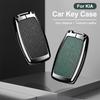 Zinc Alloy Car Key Case Cover Shell Fob for KIA RIO 3 K2 K3 K4 K5 Sportege Picanto Optima Soul Ceed Sorento Forte Stinger Cerato
