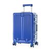 Yongsheng Women's Aluminum Frame Suitcase: 20-inch Anti-Fall Travel Case & 24-inch Front-Opening PC Trolley