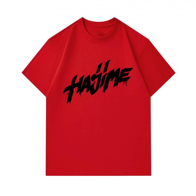 Men's 100% Cotton Crew Neck Short Sleeve T-Shirt, Casual Streetwear Stylish Brush Lettering Print Soft Breathable Summer Daily Casual Tee for Male