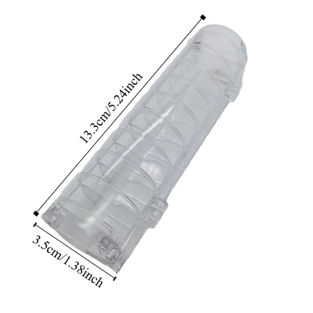 Transparent Magnetic Bobbin Storage Box Plastic Clear Bobbin Case  Home Sewing