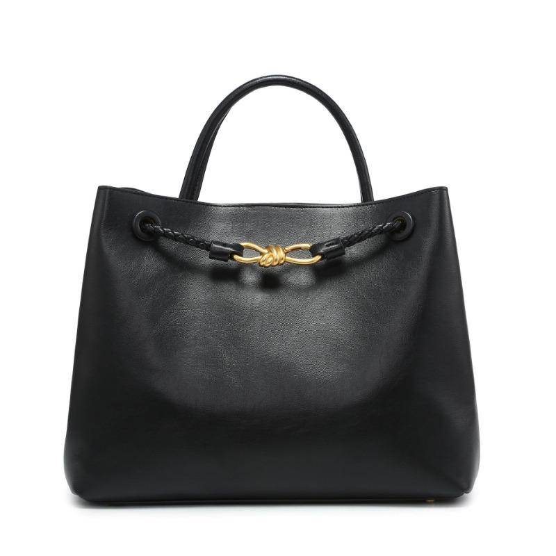 

New pattern butterfly buckle bag large capacity high-end women s bag 35*14*24cm чёрный