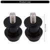 2Pcs Motorcycle Stand Adapter 8mm Thread Rear Alkalimetal Aluminum for Enhanced Bike Stability