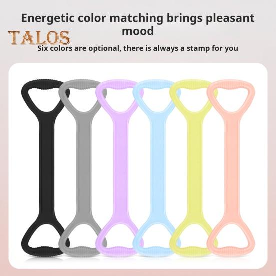 Taśma oporowa do ćwiczeń w kształcie ósemki z uchwytem antypoślizgowym, przenośna, dla mężczyzn i kobiet, rozciągająca ramiona, trening siłowy, elastyczny pasek, lina napinająca