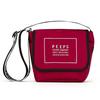 Peeps Reflect Light Mini Cross Bag(Burgundy)