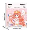 Creative Cartoon Coloring Book Multicolor with Solid Pigment Doodles Book Early Childhood Education Graffiti Art Book Toy