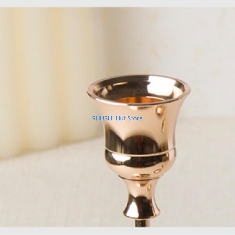 3pcs/set Candelabra Holder Wedding Table Centerpieces Stand Candelabrum D57B