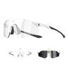 Sports Sunglasses for Men and Women Photochromic Lenses for Baseball [KAPVOE] K-108 Running, Marathon, Hiking, Cycling, Motorcycling, Tennis,