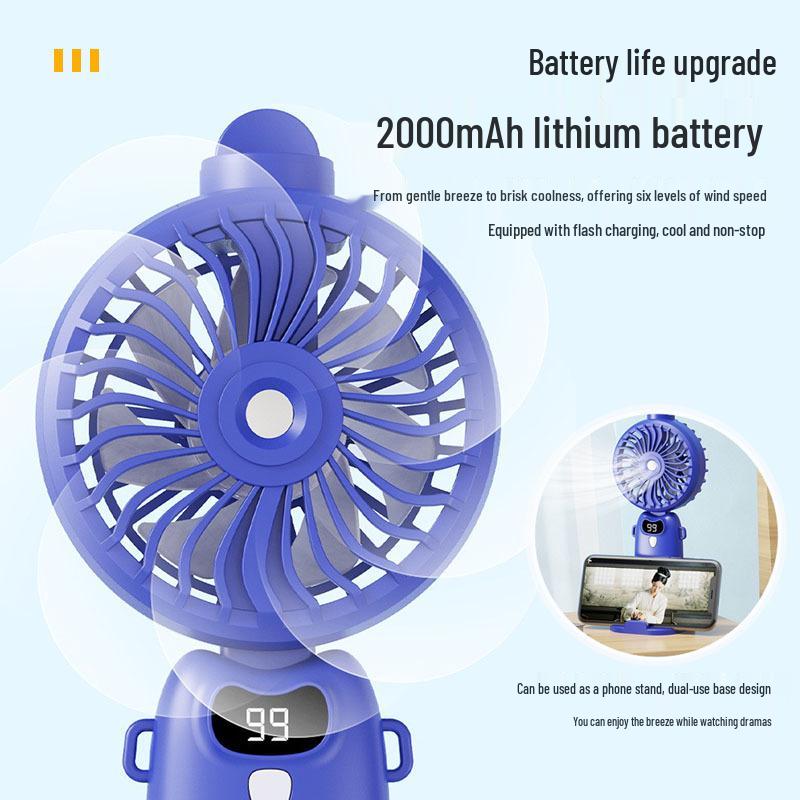 Rechargeable USB Desktop Fan for Office Use