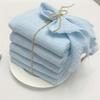 6PCS Rustic Style Burr Edge Cotton Napkin Tassel Design Gauze Tea Towel  Wedding