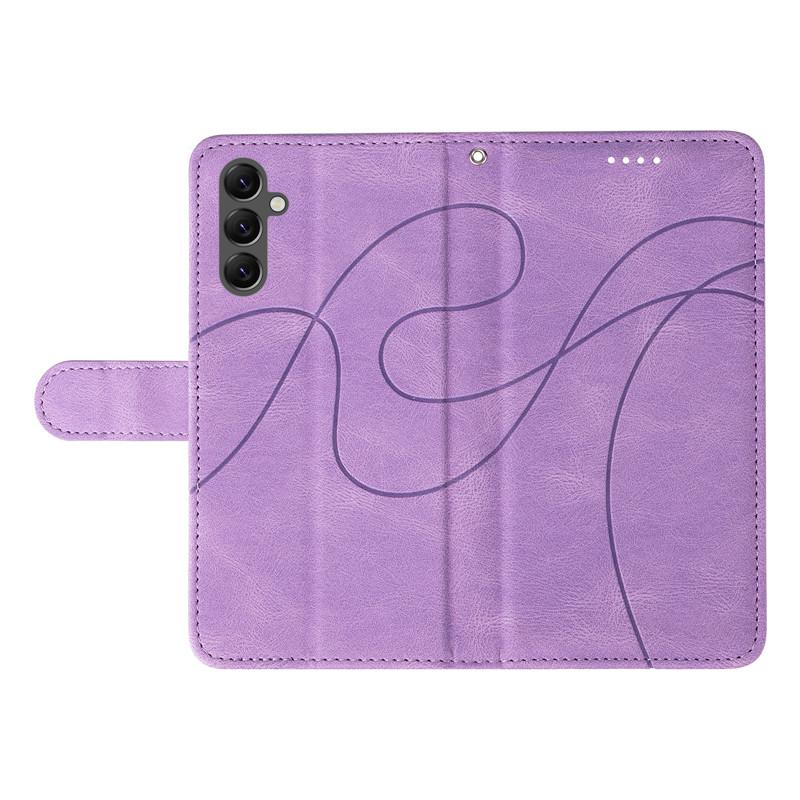 Dream Line Flip A56 Phone Case For Samsung Galaxy A56 A26 A36 A16 4G A06 A05 A15 A25 A35 A55 M35 M15 M55 F55 C55 5G Wallet Cover