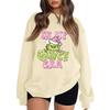 Women's Fashion Casual Print Casual Long Sleeve Round Neck Sweatshirt Top