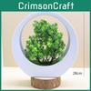 Pine Tree Fake Plant With Plastic Craft For Living Room And Workspace Decorations