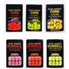 Euro Carp Fishing Corn Lure 8pcs 12pcs Imitation Corn Slow Sinking Fishing Bait with Stopper