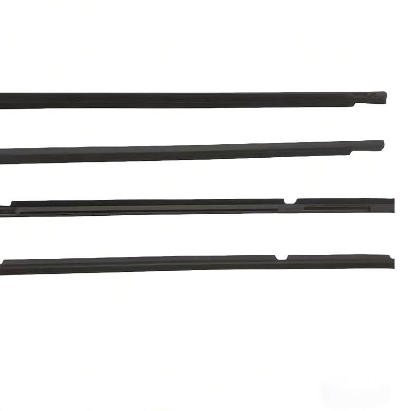 4Pcs Window Rubber Seals Trim For Toyota Land Cruiser LC95 1996-2002 Weatherstrip Seal Side Door Glass Belt 75711-60030