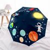 1pc Space Adventure Automatic Open/Close Umbrella, Compact Travel Umbrella, 8-Rib Sturdy Frame - Ideal Gift for Friends Yy251118084