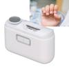 2 in 1 Electric Nail Clipper Fast Polishing Automatic Fingernail File Machine for Adults Children