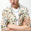Used Colorful Dot Aloha Shirt Short Sleeve