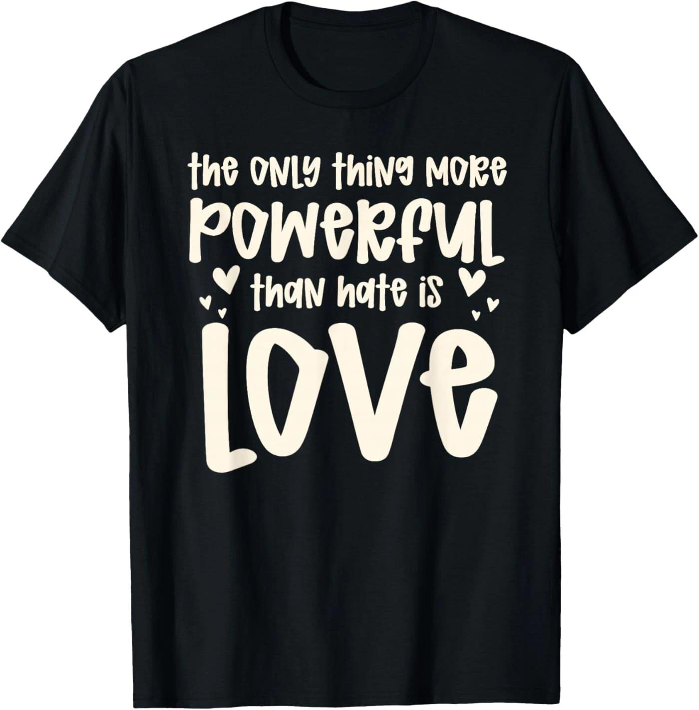 Единственное, что сильнее ненависти, — это любовь Футболка S