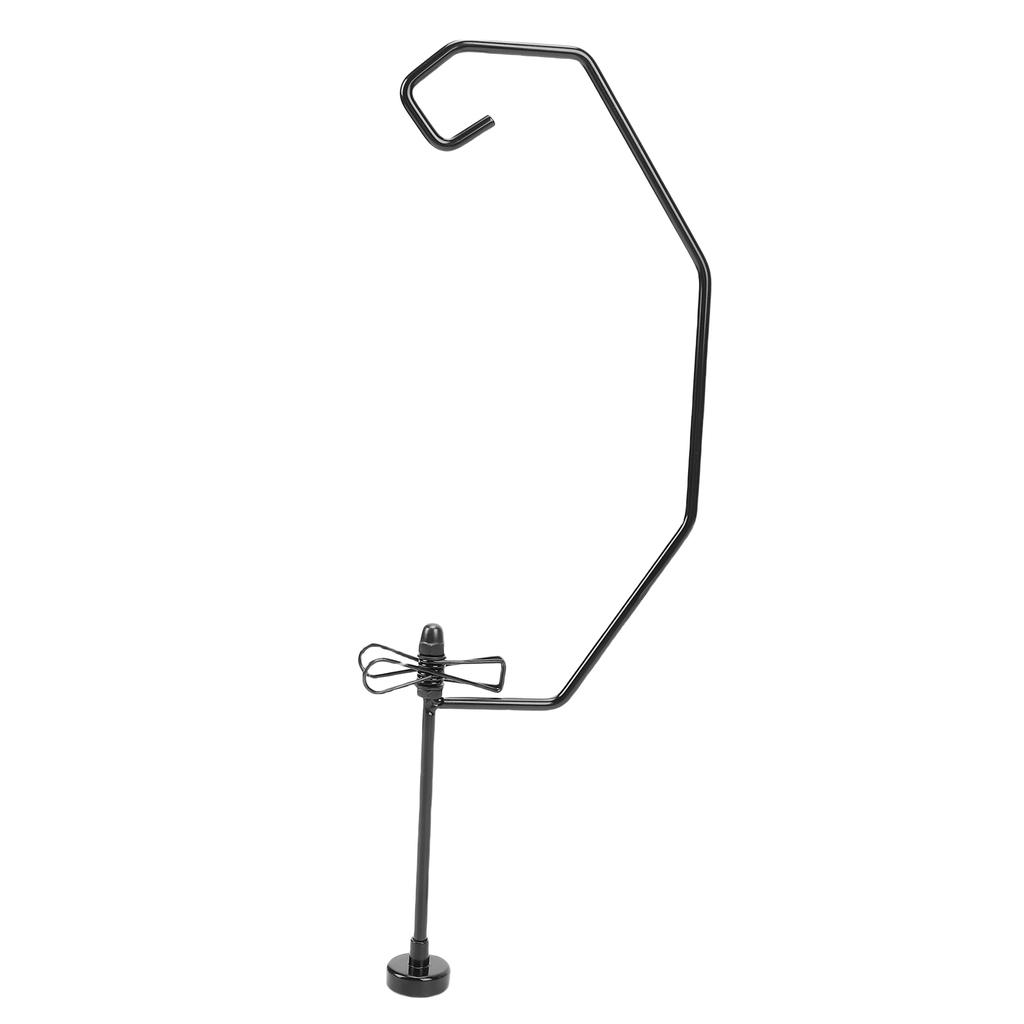 Portable Camping Lamp Hanger, Fly Coils Lantern Stand Magnetic Base Stand with Holder for Garden and Hiking Trips