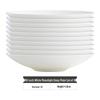 Pure White Nordic Ceramic Deep Plate