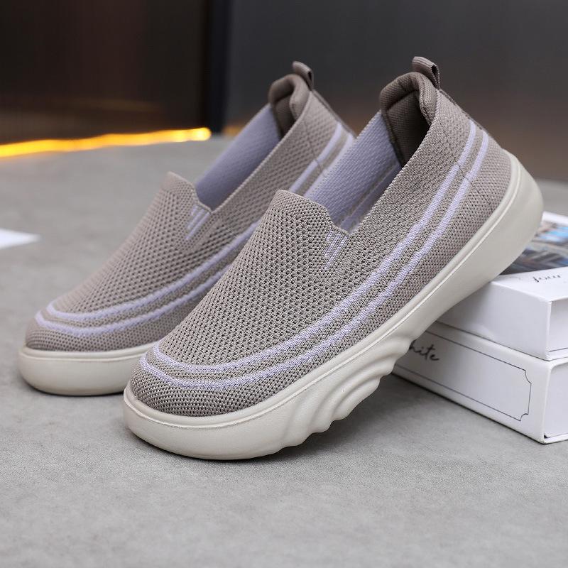 Women's Lightweight Non-slip Thick-soled Casual Shoes for Spring & Autumn