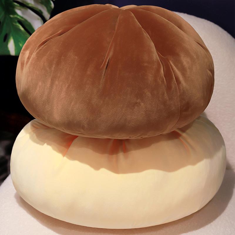 Kreatives gedämpftes gefülltes Brötchen Plüschkissen Süßes faules Sofakissen Raumdekoration Kuscheltiere Weihnachts-Geburtstagsgeschenk