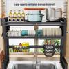 Thickened Carbon Steel Kitchen Storage Rack