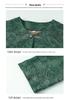 Short-Sleeved Cardigan & Shirt Set for Elderly Women (Ages 70-80)