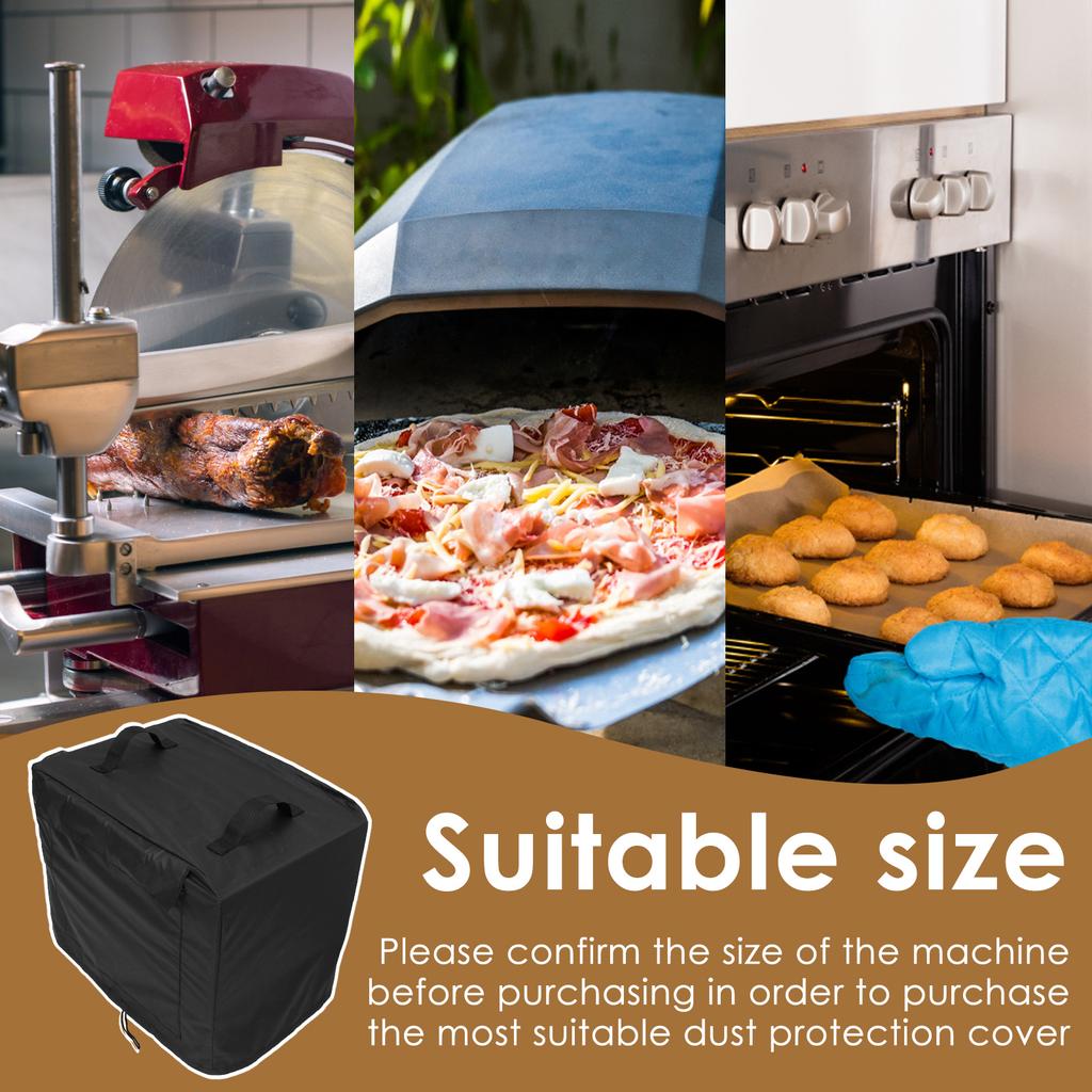 Dust Covers Meat Slicer Cover Waterproof Dust Cover for Kitchen Appliance Dustproof Cover for BESWOOD 250 Meat Slicer for VEVOR