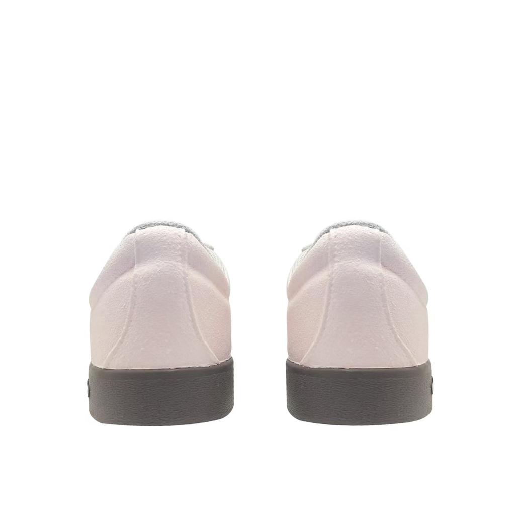 adidas VL COURT 2.0 Lifestyle Pink Glow Lightweight Low Top Skateboard Shoes Unisex Pink White HQ1802(Team847-)