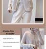 Women's 2024 Autumn/Winter Lambswool Plush Vest - Korean Style Versatile Outerwear Gilet.