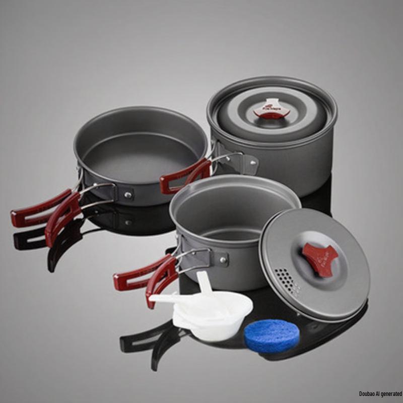 Zhi Chu Outdoor Portable Camping Cookware Set