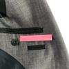 Burberrys wool blend tailored jacket A3 gray Men's Used