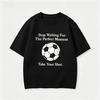 Pink And Blue Coffee Print Tshirt 2026 New Fashion Casual Wear Cute Cartoon Top