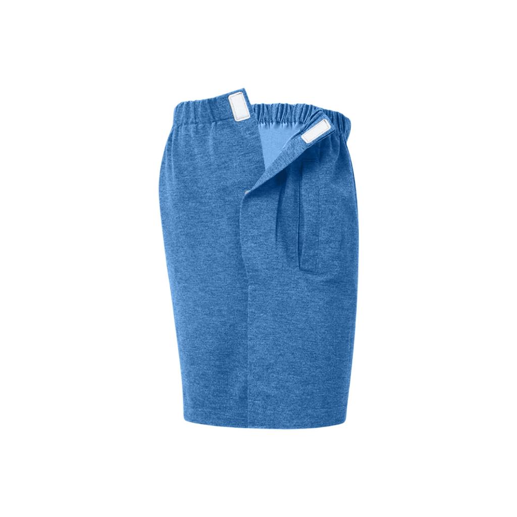 Unisex Afscheurbare Shorts Drukknopen Katoenen Sportshorts Herstel na Knieoperatie Herstelbroek na Heupvervanging met Zakken