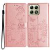 For Xiaomi 14T Wallet Phone Case Butterfly Floral Imprint Leather Flip Cover