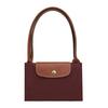 Longchamp Le Pliage Double Handle Zipper Closure Recycled Canvas Tote Shoulder Bag Women Bags Brown 1899089P87