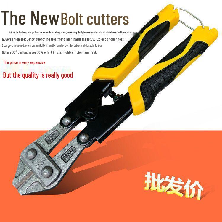 Silk Mini 8" High Leverage Multifunctional Wire & Rebar Cutters